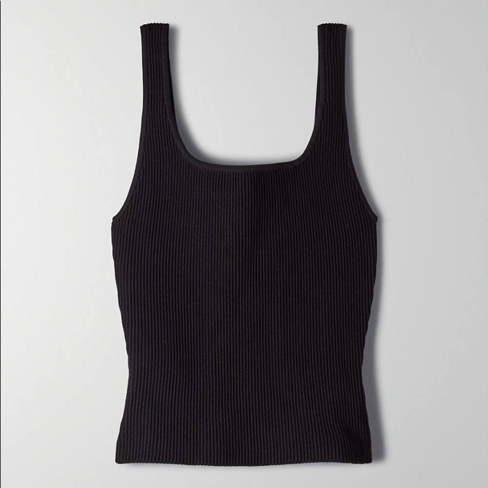Aritzia Babaton Sculpt Knit Long Tank